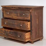 Antique chest of drawers with porcelain handles (c.1920) #77