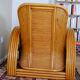 Paire de fauteuils rotin