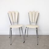 Pair of kitchen chairs Tubménager skaï