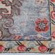 Red & Beige Handmade Turkish Vintage Rug, 126x213Cm