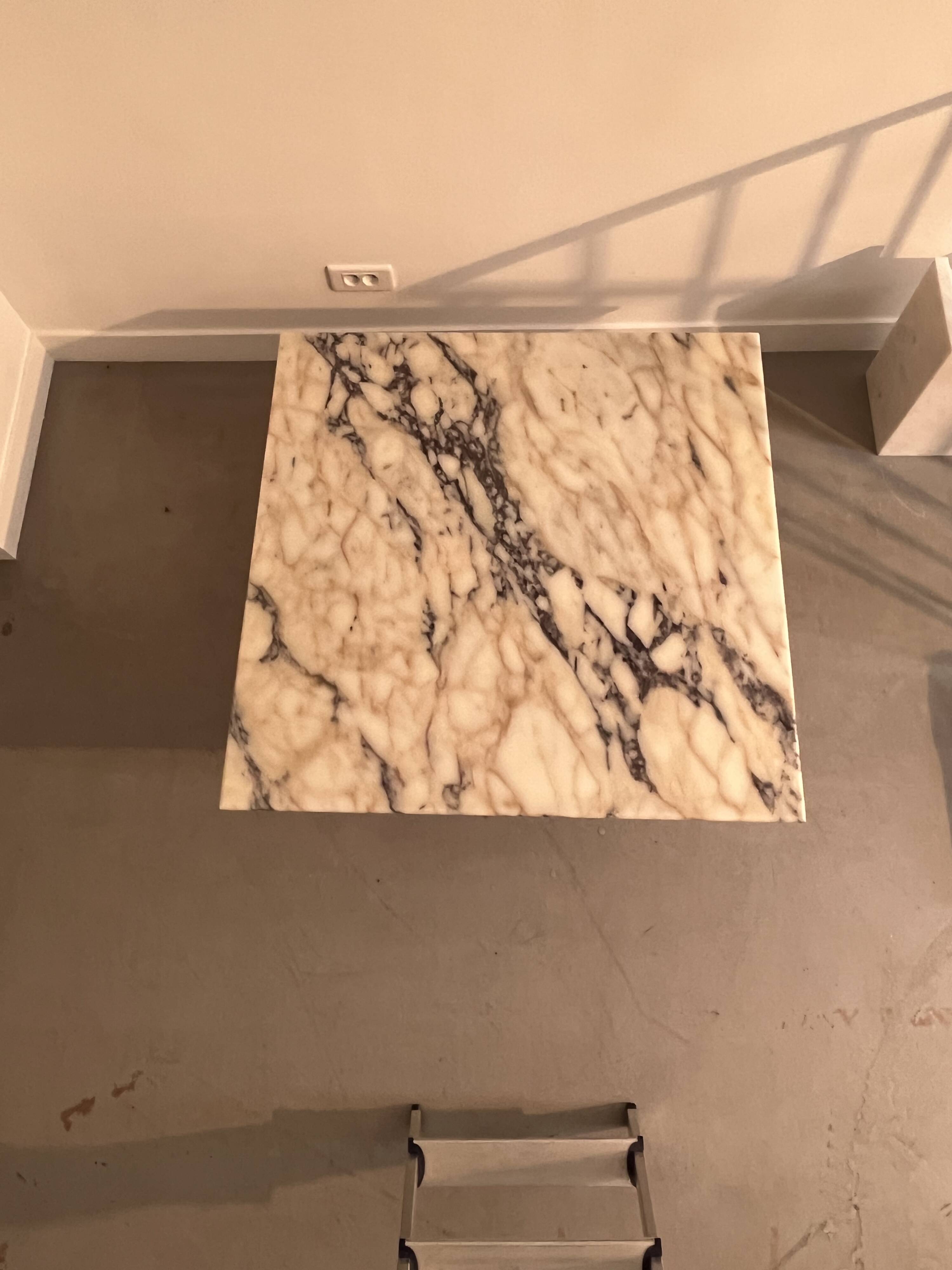 Calataca viola marble coffee table