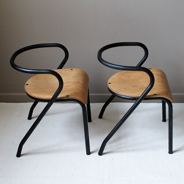Chaise Hitier vintage