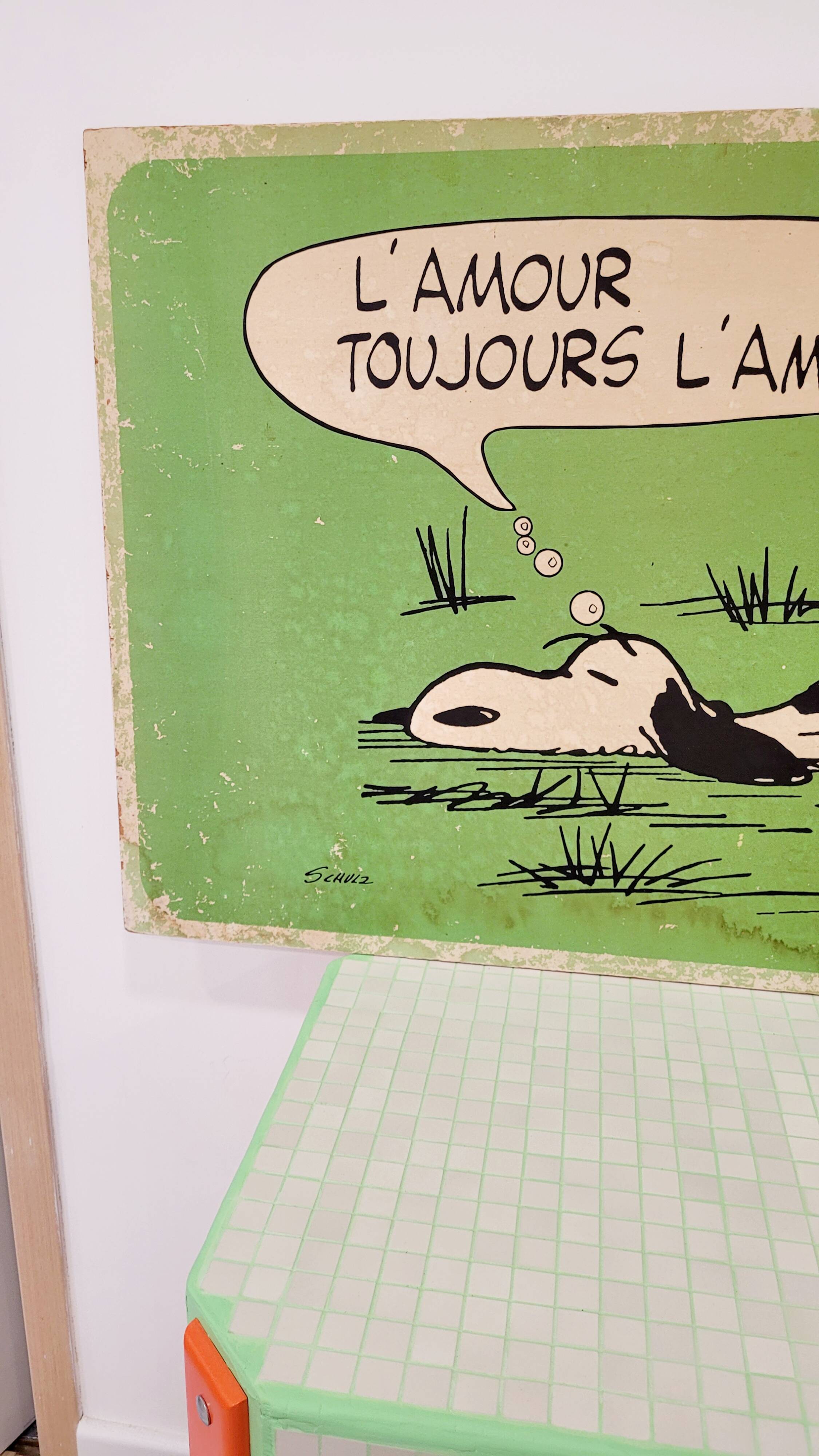 SNOOPY ポスター 1958年　イースターエッグ SNOOPY ポスター 1958年 イースターエッグ Vintage Snoopy 1958