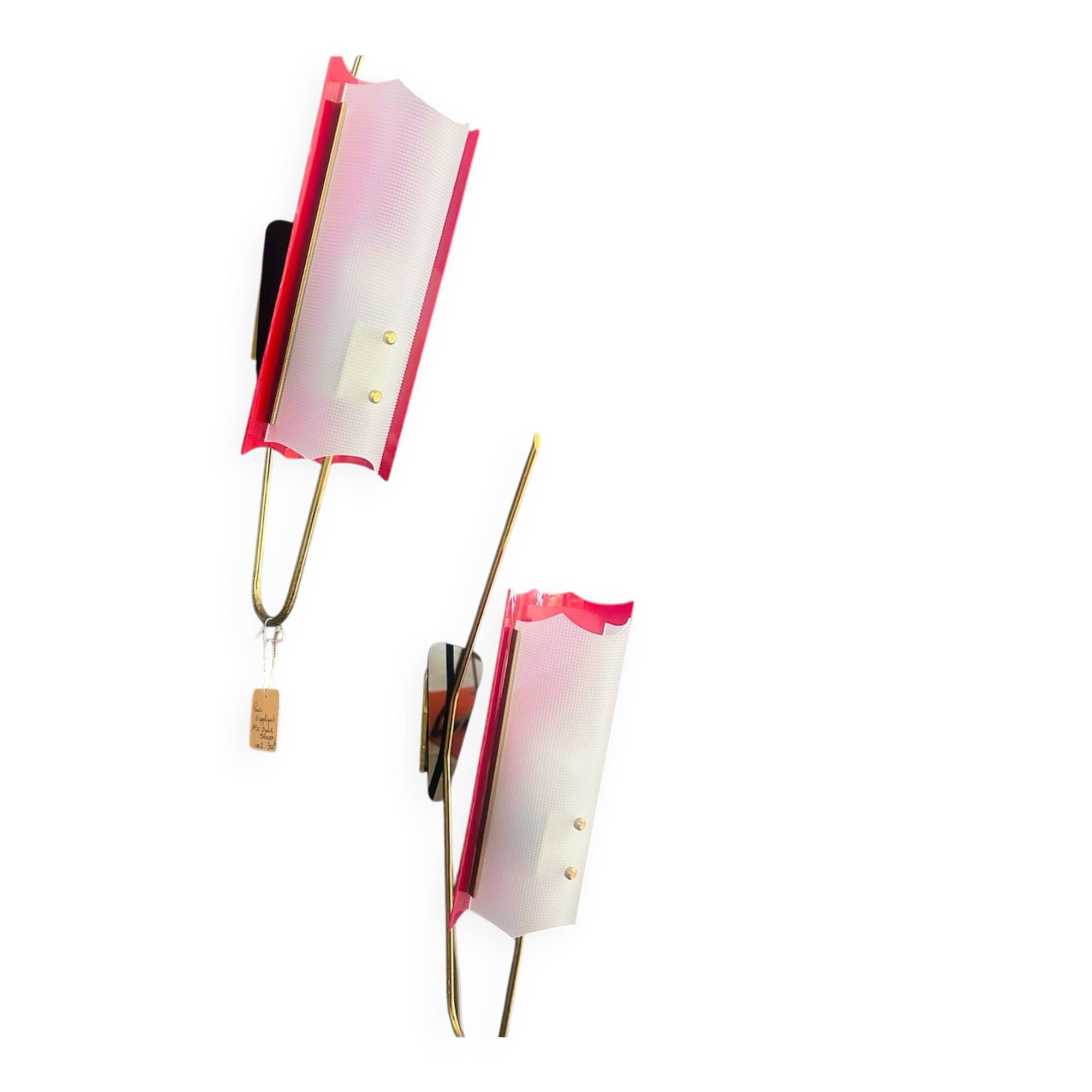 Vintage Stilnovo Wall Lights 1950