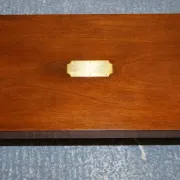 Vintage Military Campaign Coffee Table by REH Kennedy