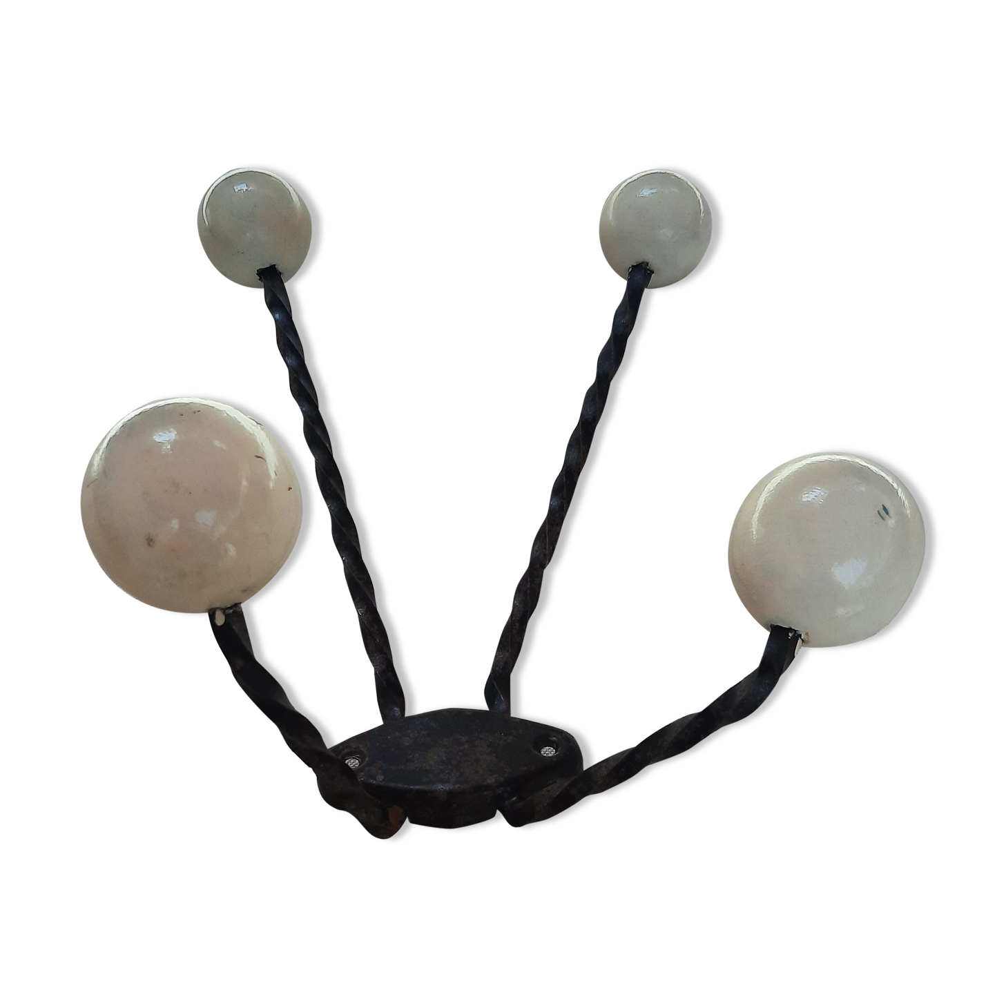 Wall coat rack 4 balls