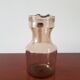 Carafe en verre noir