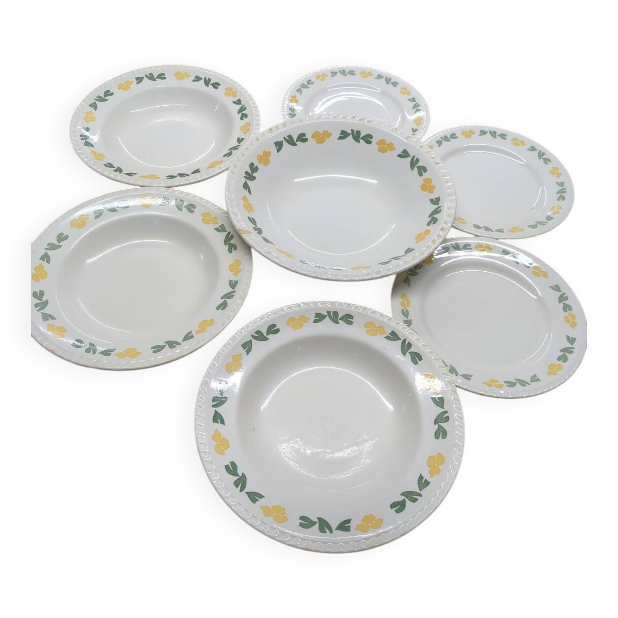 Lot assiettes Keradur Oxford