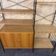 1960s 1970s Ash Shelving System Wall Unit from WHB Germany