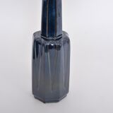 Pair of blue Mid-Century Modern Stoneware table lamps model 1033 by Soholm