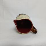 Pichet / jug in barbotine signed Orchies