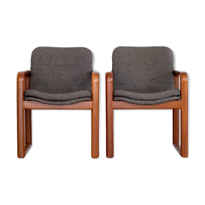 paire de fauteuils scandinave