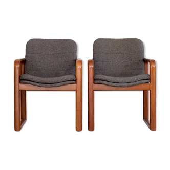 Pair of Scandinavian armchairs