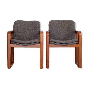 Paire de fauteuils scandinave