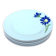 5 assiettes porcelaine à décor floral
