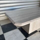 Table basse en travertin
