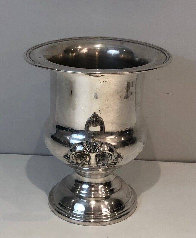 Silver-plated champagne bucket