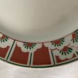 Old compotier Sarreguemines model Siena, early twentieth century