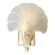 Shell wall lamp