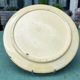 Glazed pottery plate A.Tripp 1943