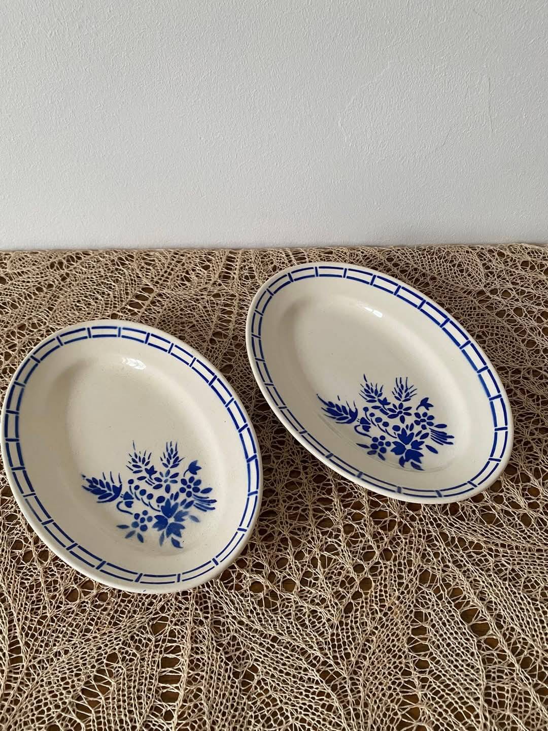 2 Badonviller dishes