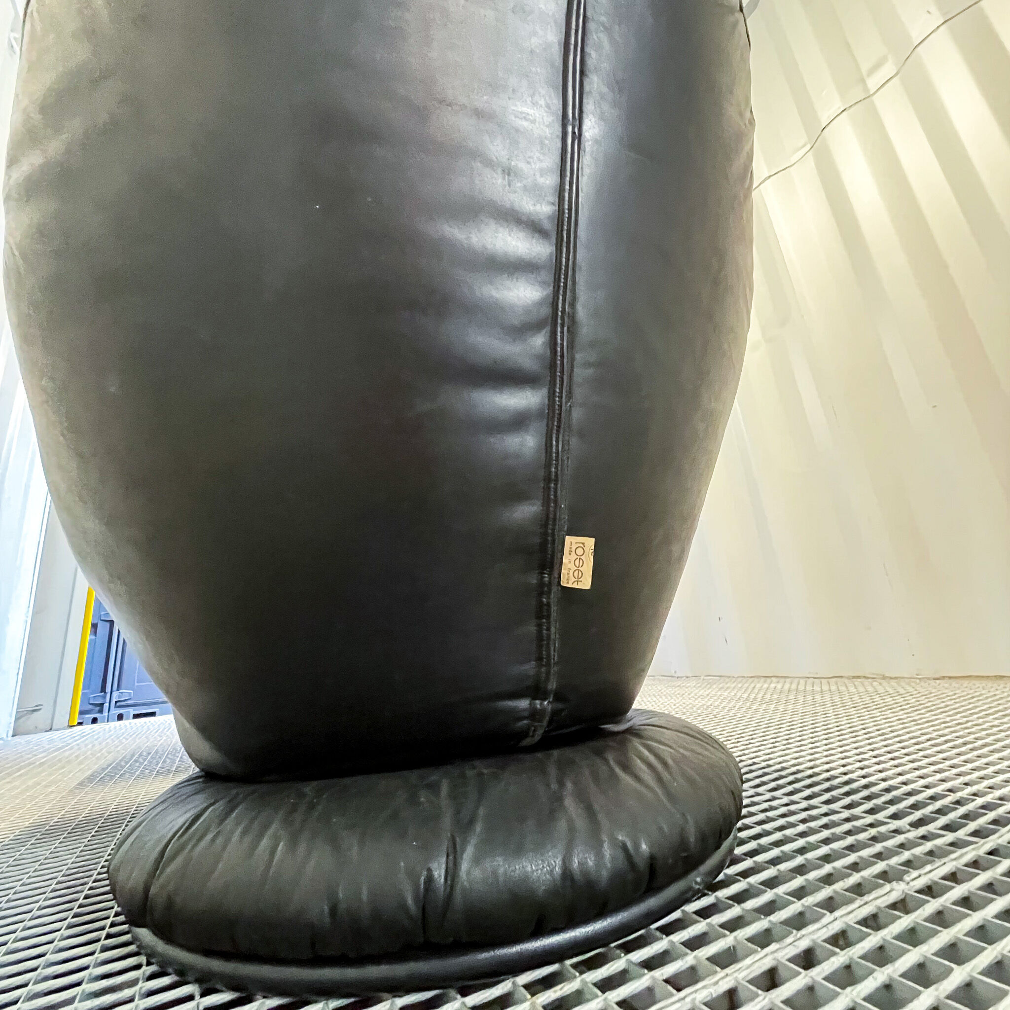 Ligne roset - armchair driver and sound ottoman 70's