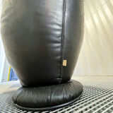 Ligne roset - armchair driver and sound ottoman 70's