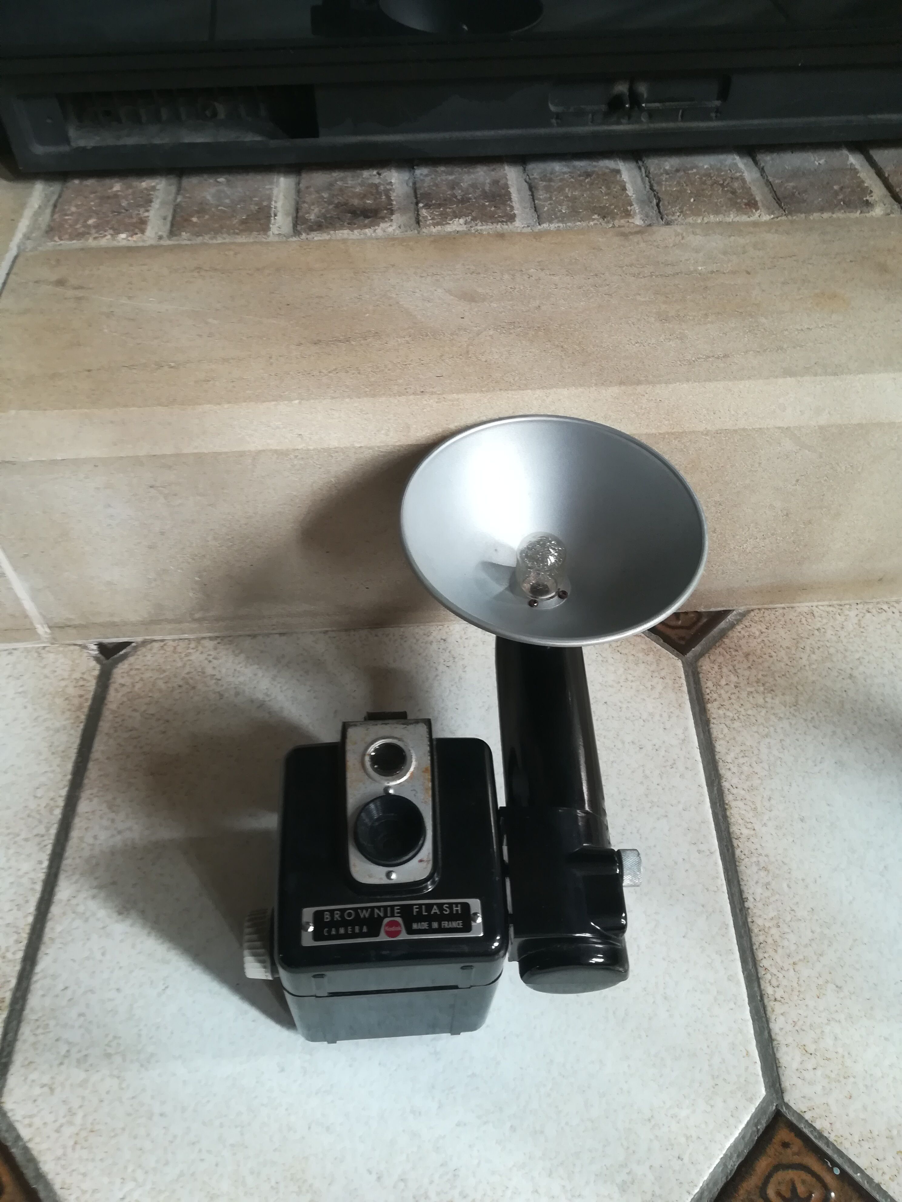 Kodak Brownie Flash with remote Flash