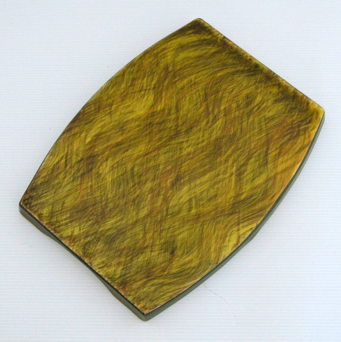St Clement vintage hand-painted ceramic trivet