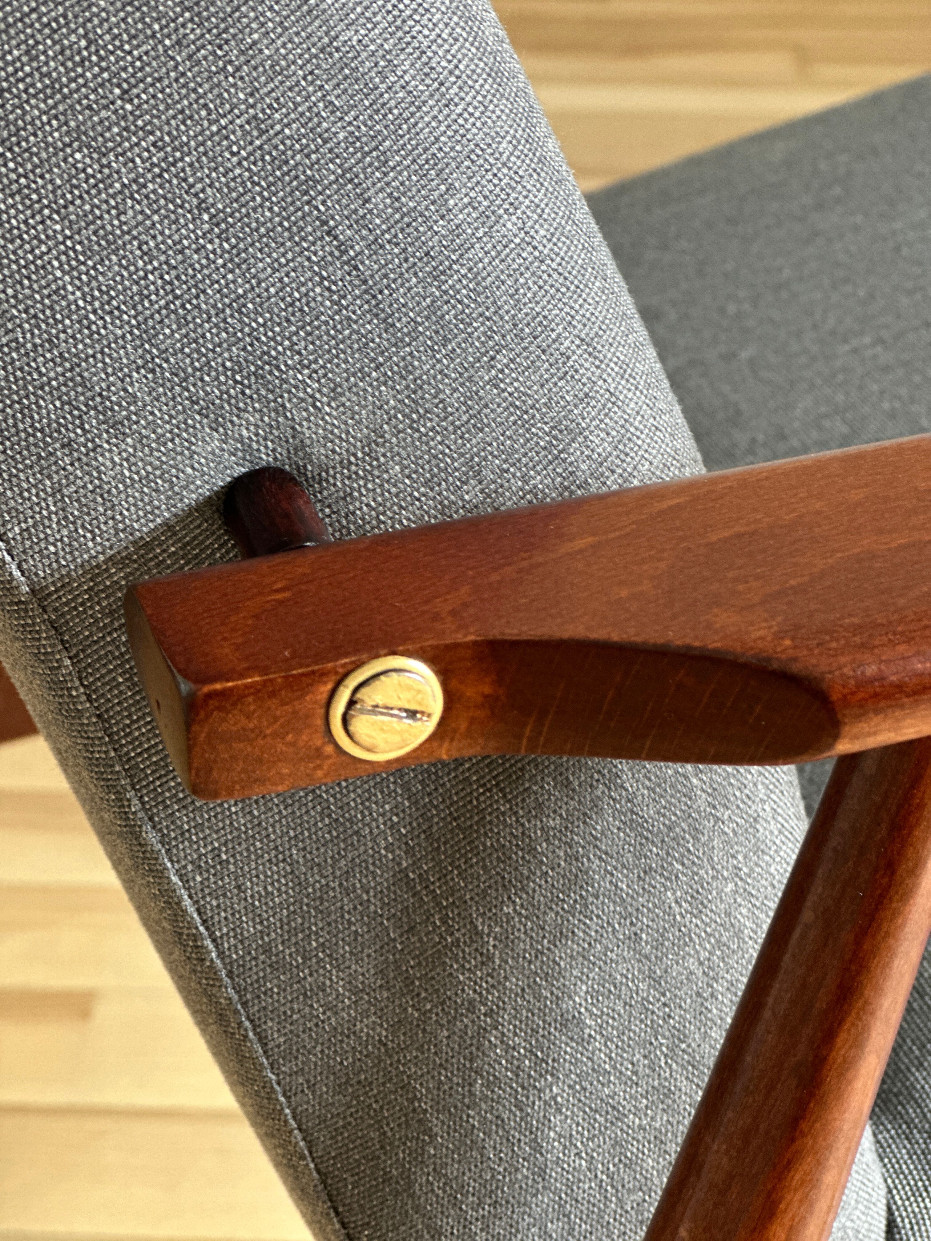 Pair of armchairs by Henryk Lis, Europe, 1960