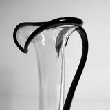 Vintage 1970s Murano handled Vase