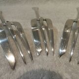 Christofle America silver plated serving or stewing fork