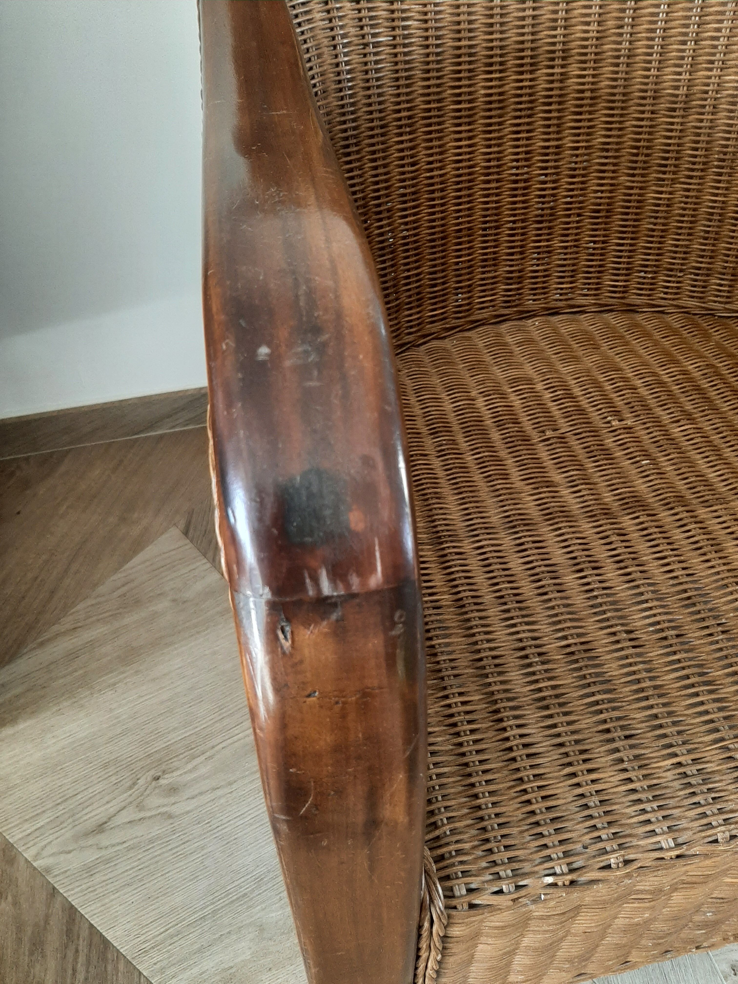 Fauteuil rotin