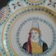Two old Quimper plates