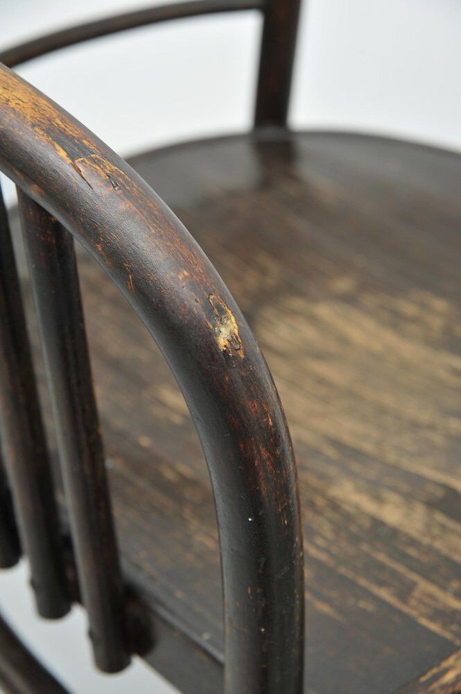 Model 6093 beech chairs by Jacob & Josef Kohn, Vienna, 1890s, set of 2