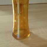 Vintage grave colored glass bottle decanter