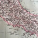 Old map of Italy