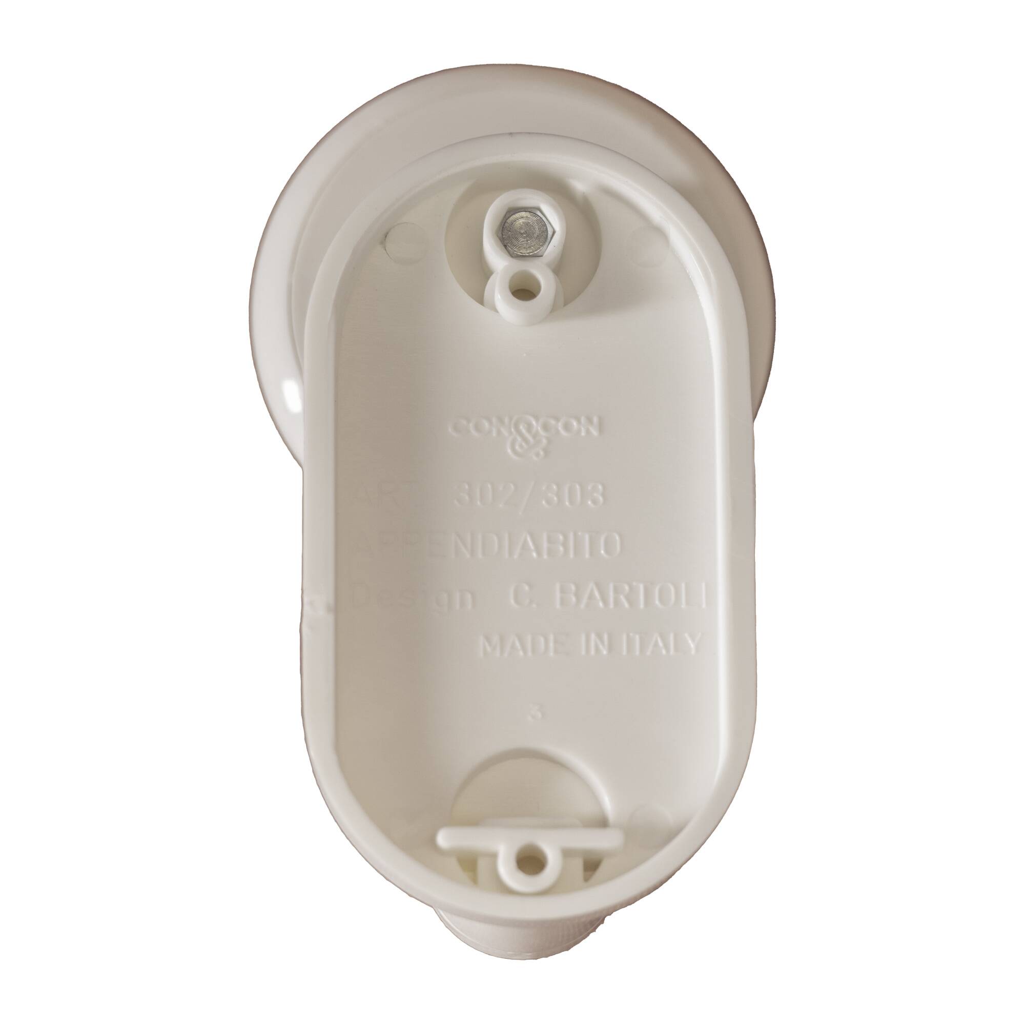 NOS White Coathanger by Carlo Bartoli for Con & Con