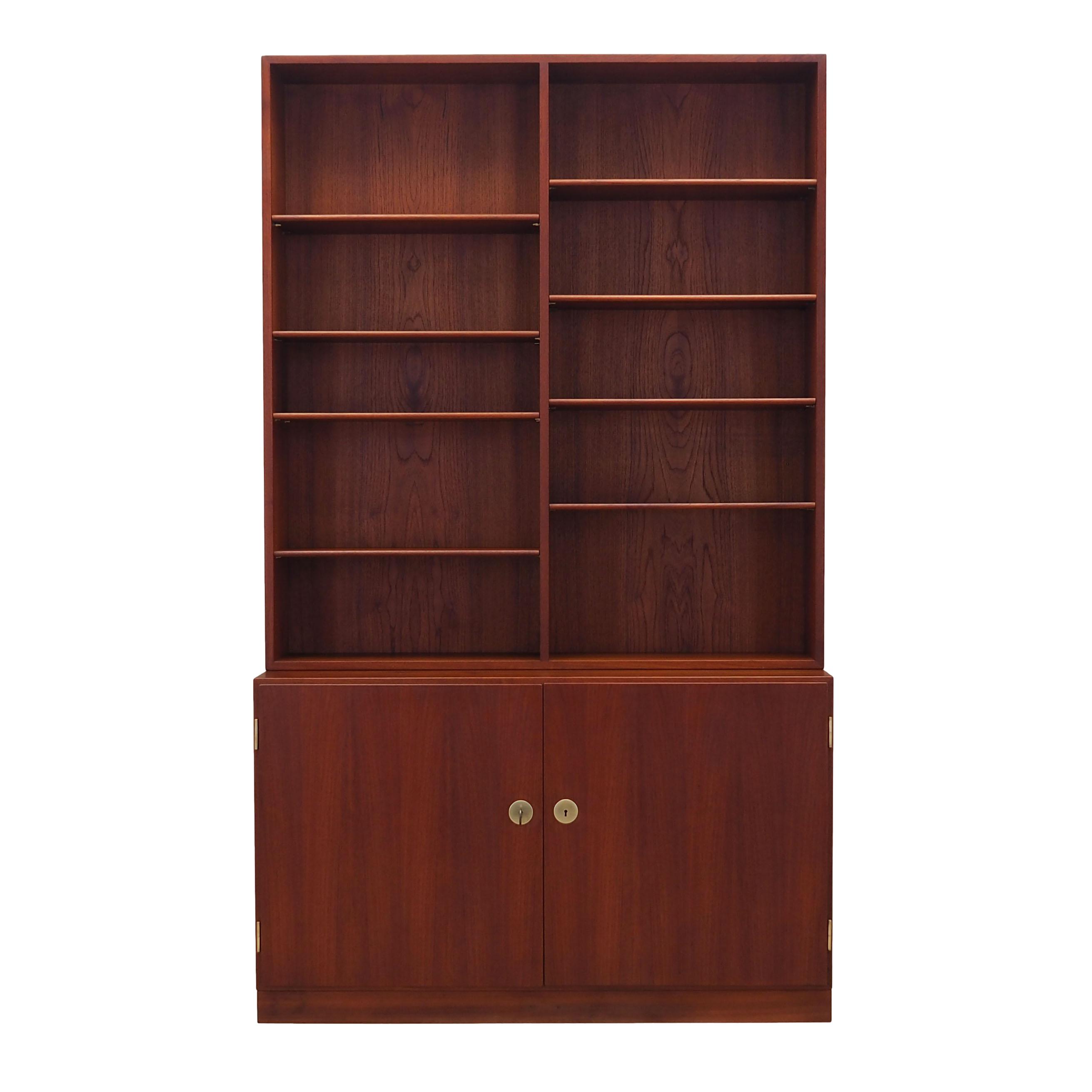 Teak bookcase, Danish design, 1960s, designer Børge Mogensen