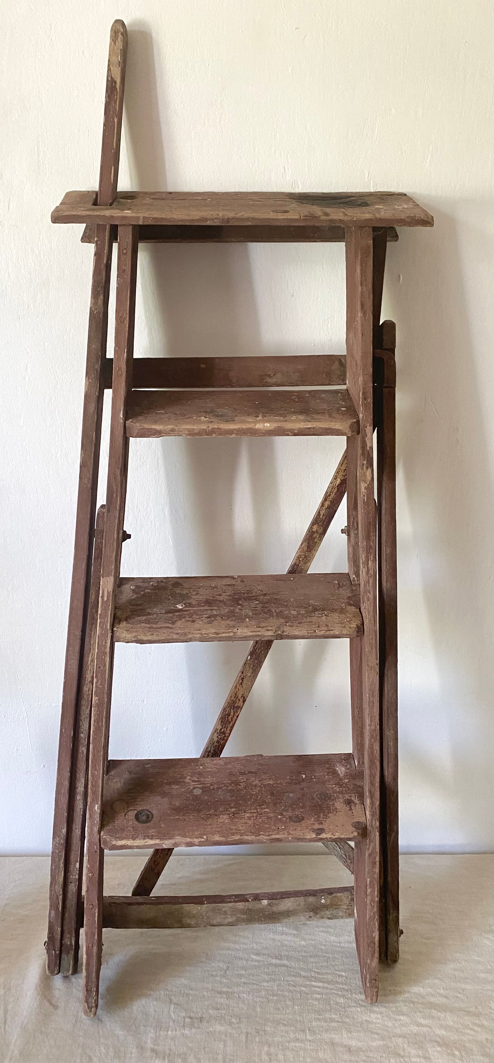 Ancient painter's stepladder