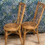 Vintage rattan chairs