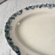 Oval flat terre de fer longchamp model "asti" late nineteenth