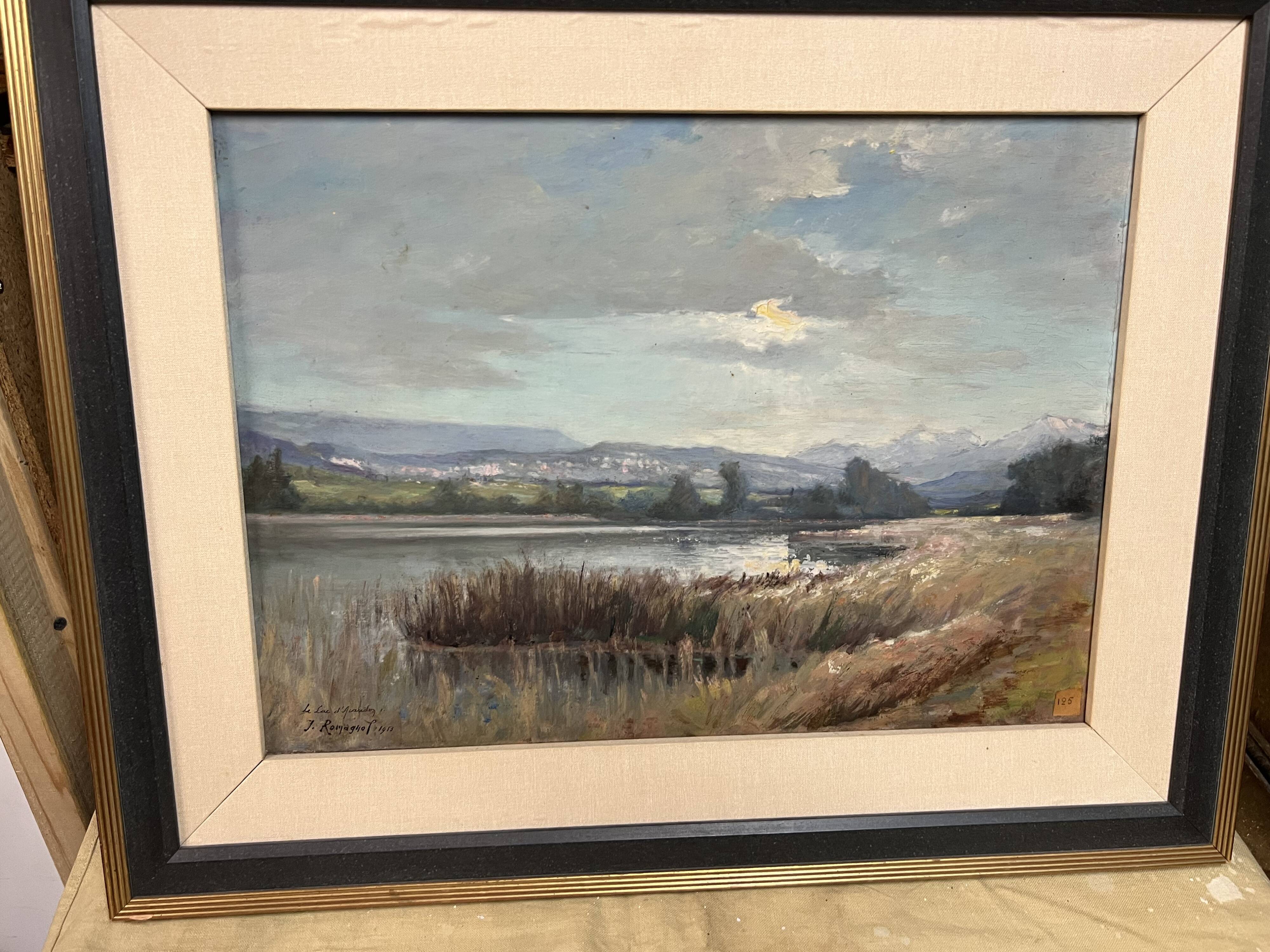 Oil on canvas Joseph Romagnol 1893-1981