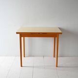 Table à manger vintage scandinave en formica