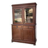 Buffet vitrine - vaisselier 2 corps