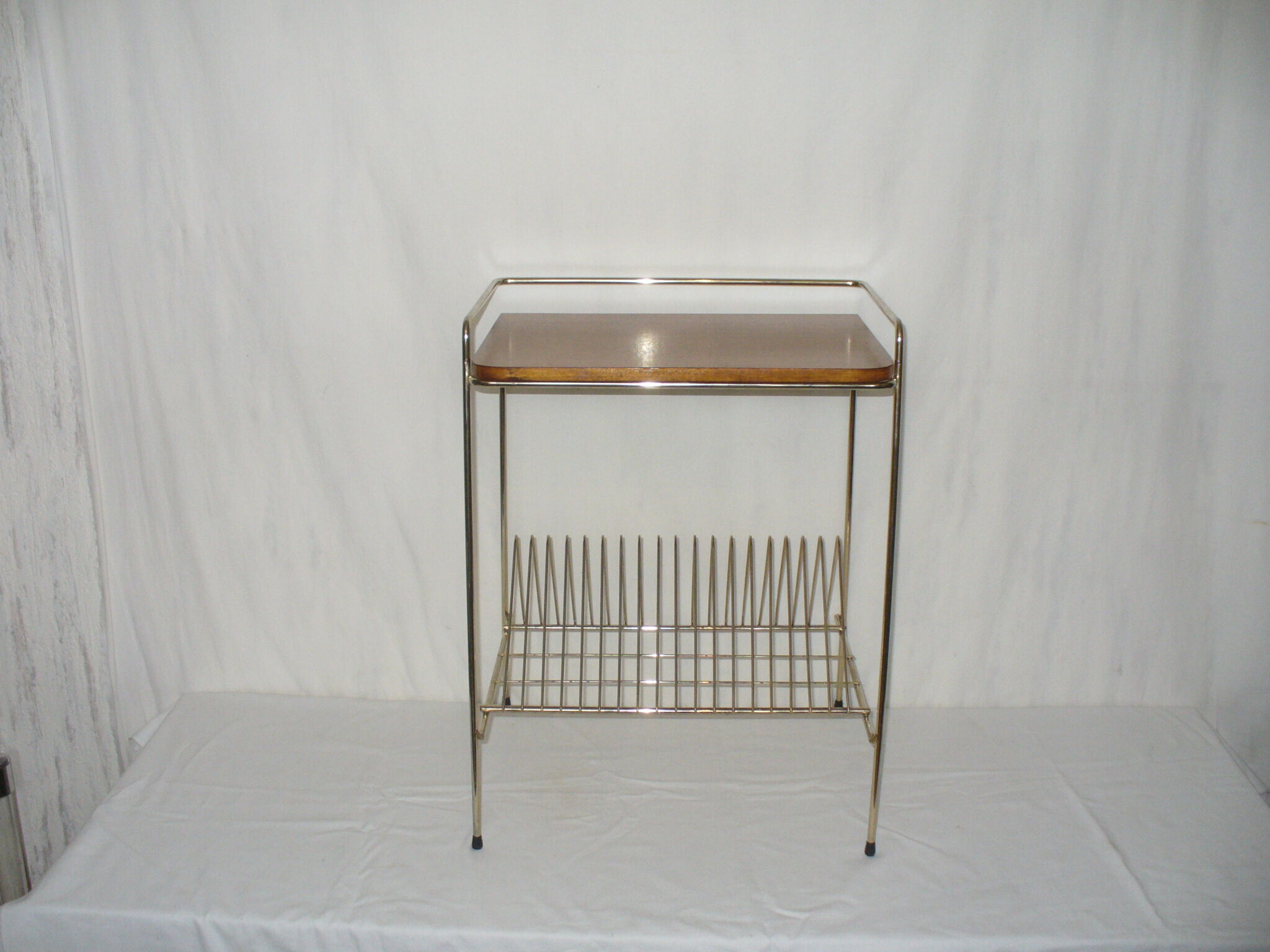 Table porte-vinyle des années 50 - 60