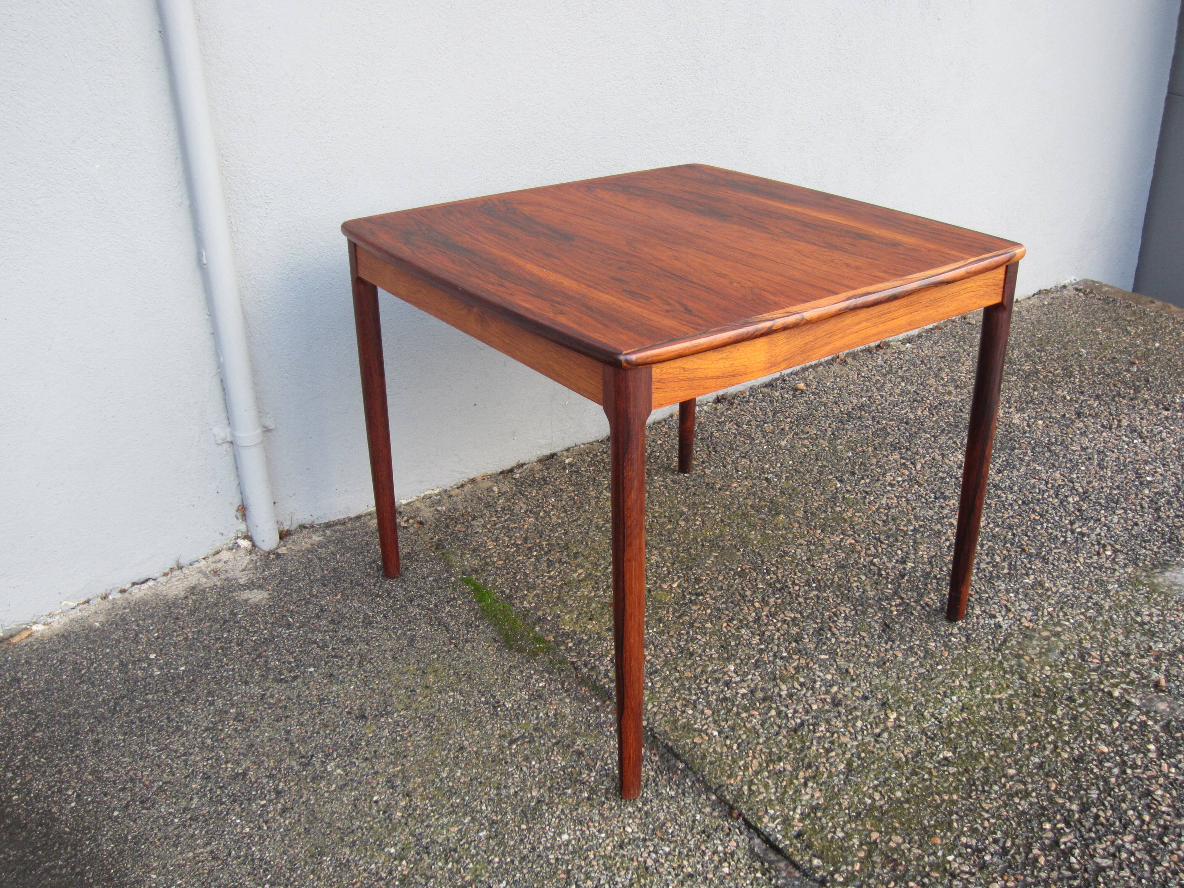 Square Scandinavian coffee table by Yngvar Sandström for AB Seffle Möbelfabrik
