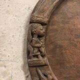 Ceremonial african platter (Yoruba-Ayizo tribe)