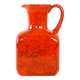 Red ceramic vase, Italian design, 1960s, made in Italy