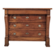 Commode en noyer style Empire